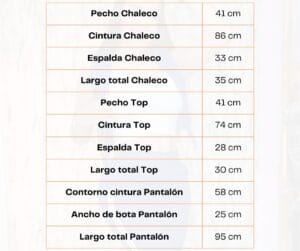 conjunto_top_chaleco_pantalón_talla_única_medidas