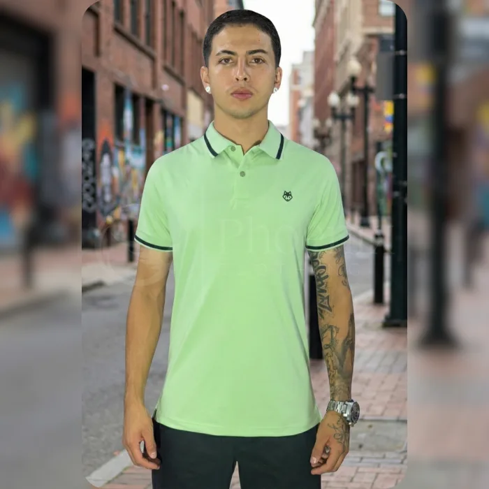 Camiseta Polo de Borde cuello y mangas - Imagen 13